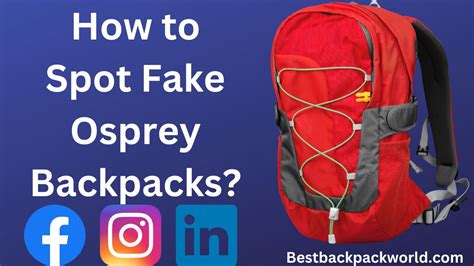 how to spot fake osprey bag|osprey amazon.